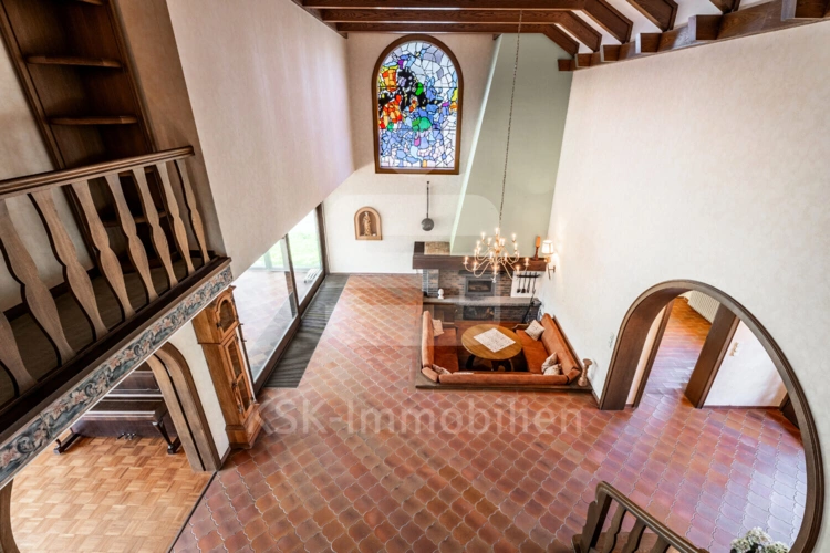 Blick von der Galerie
