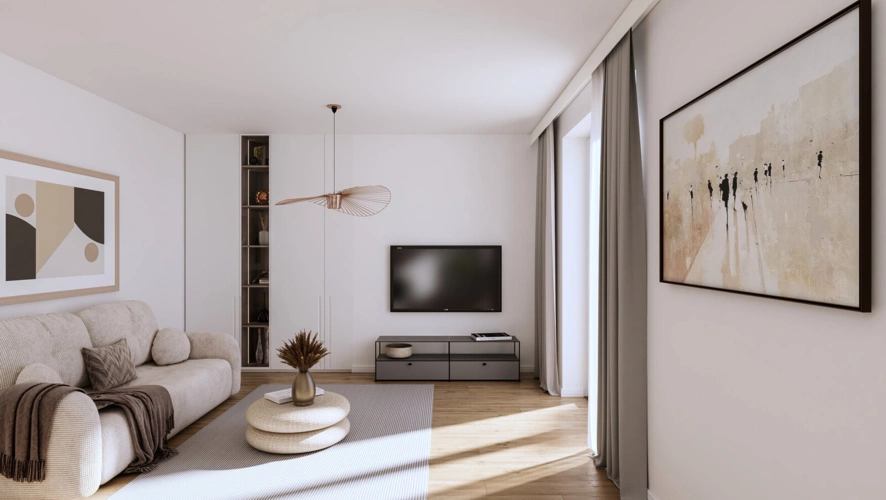 WE 10, Wohnzimmer