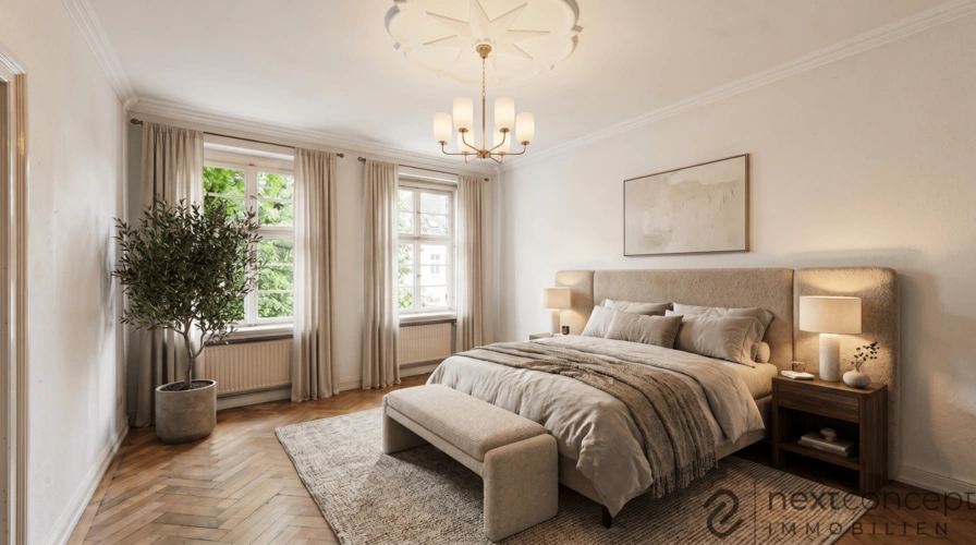 Elternschlafzimmer (KI-generiert)