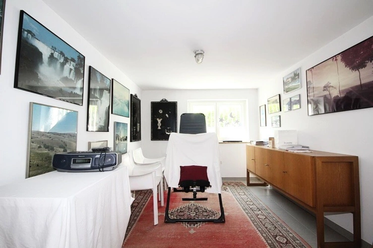 Arbeitszimmer im Souterrain