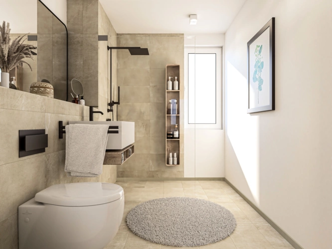 DHH, Badezimmer