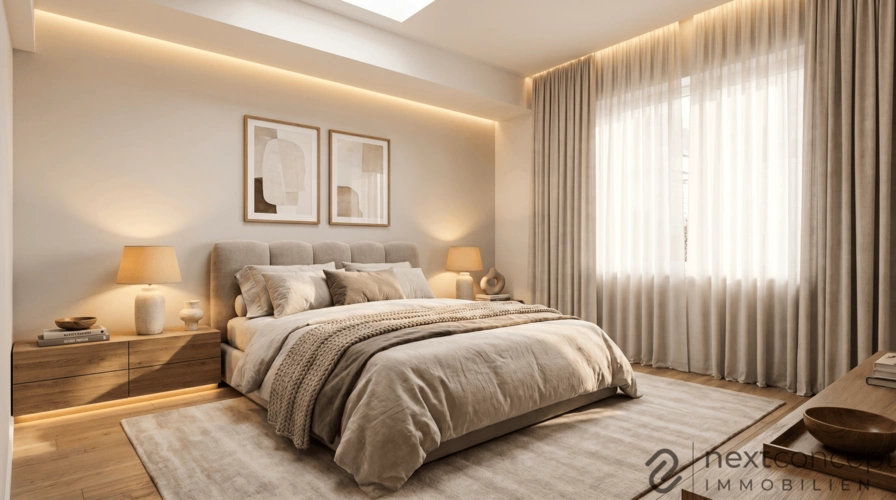 Elternschalfzimmer EG (KI-generiert)