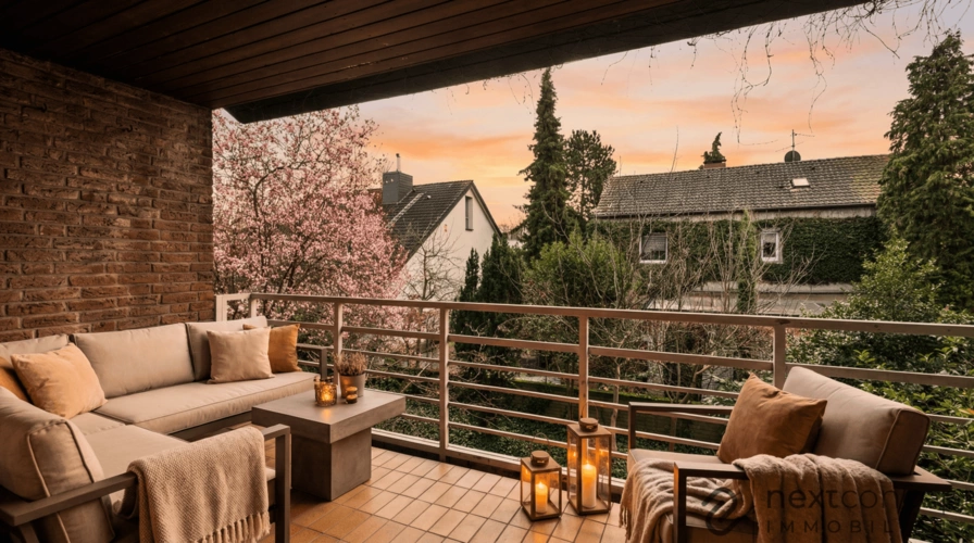Balkon (KI-generiert)