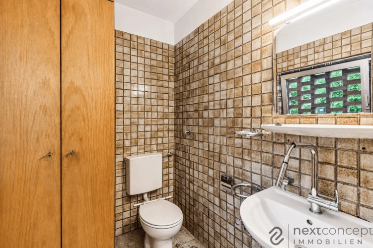 Gäste-WC im Erdgeschoss