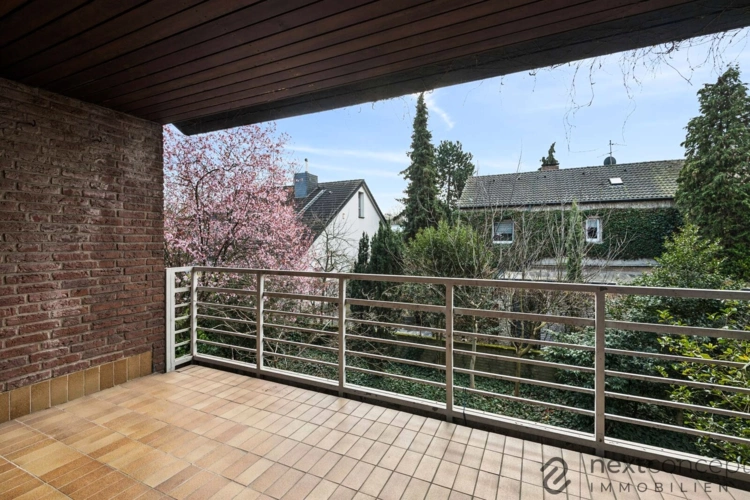 Balkon im Obergeschoss