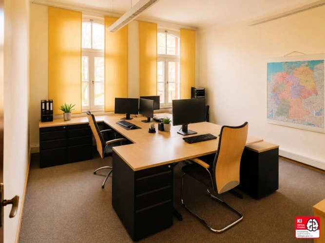 Büro - KI bearbeitet
