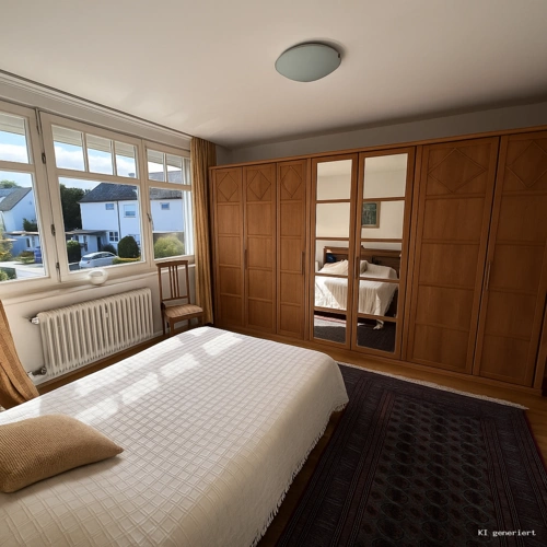 Schlafzimmer nach Vorne