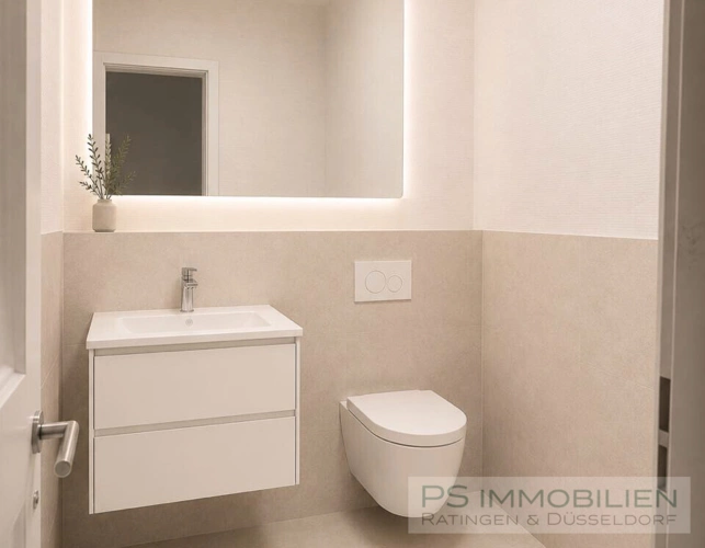 Badezimmer (KI Visualisierung)
