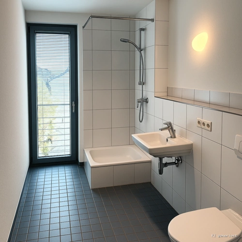 Gästebad mit Dusche