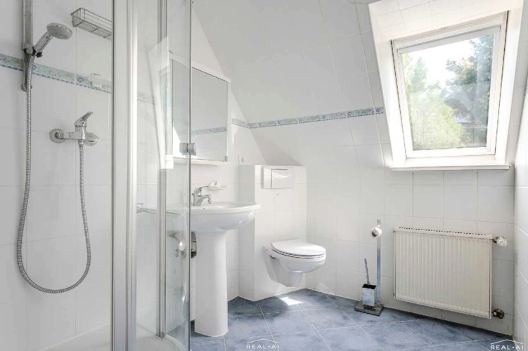 Badezimmer Dachgeschoss