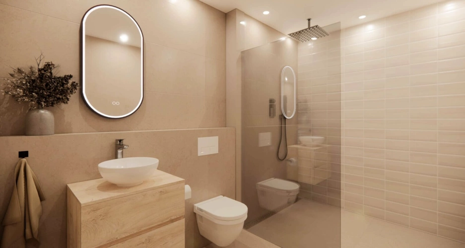 Visualisierung Badezimmer