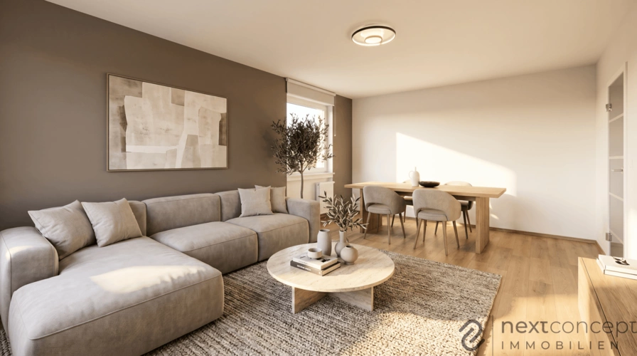 Wohnzimmer (KI-generiert)