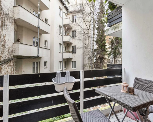 Balkon Rückseite