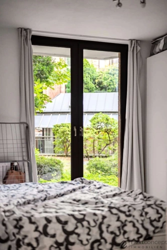 Ausblick Schlafzimmer