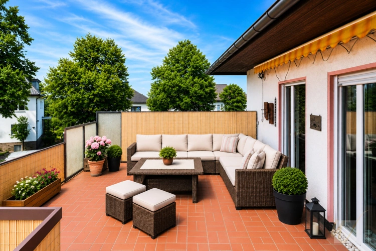 obere Terrasse