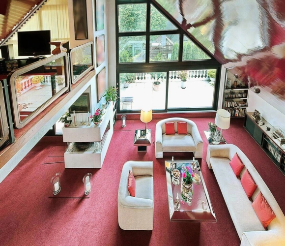 Blick ins Wohnzimmer