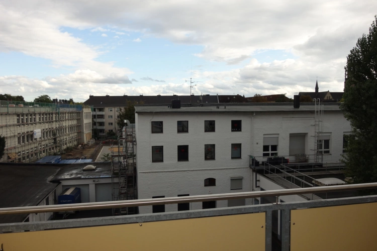 Aussicht vom Balkon