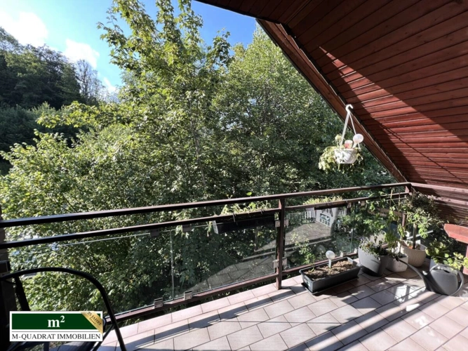 Gemütlicher Balkon