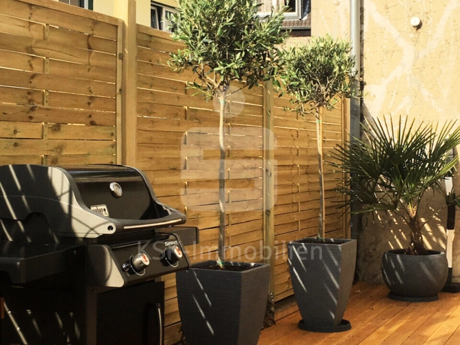 Terrasse Erdgeschoss