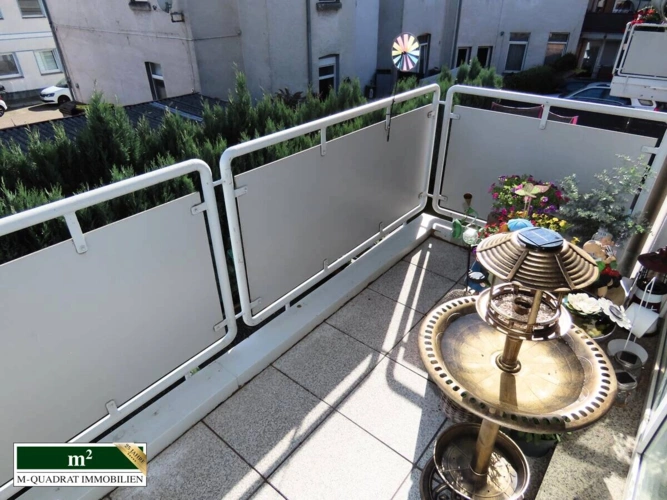 Balkon zur Südseite