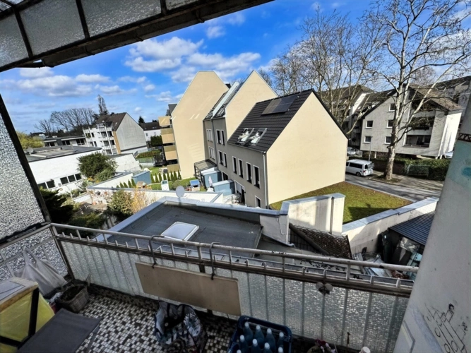 Ausblick vom Balkon