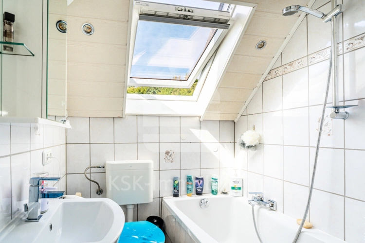 Badezimmer Dachgeschoss