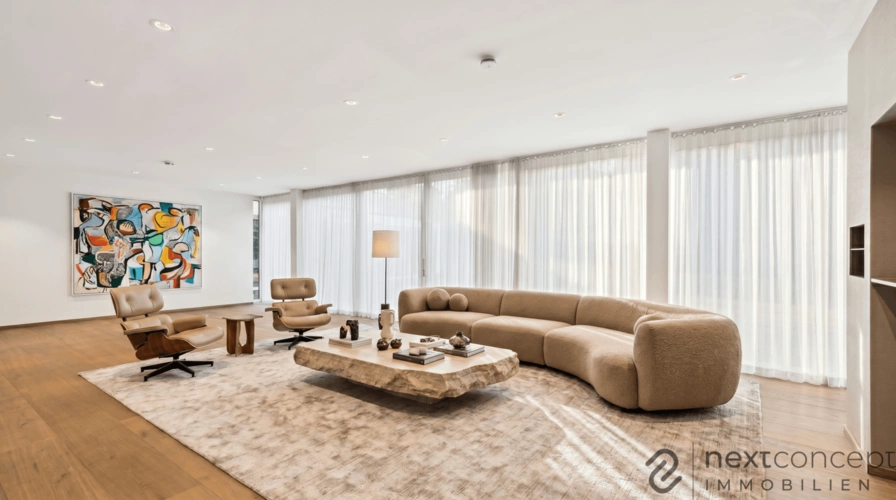 Wohnzimmer (KI-generiert)