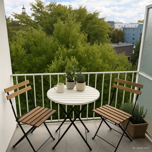 Ein kleiner Balkon