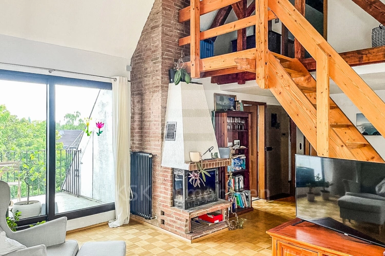 Wohnzimmer Dachgeschoss