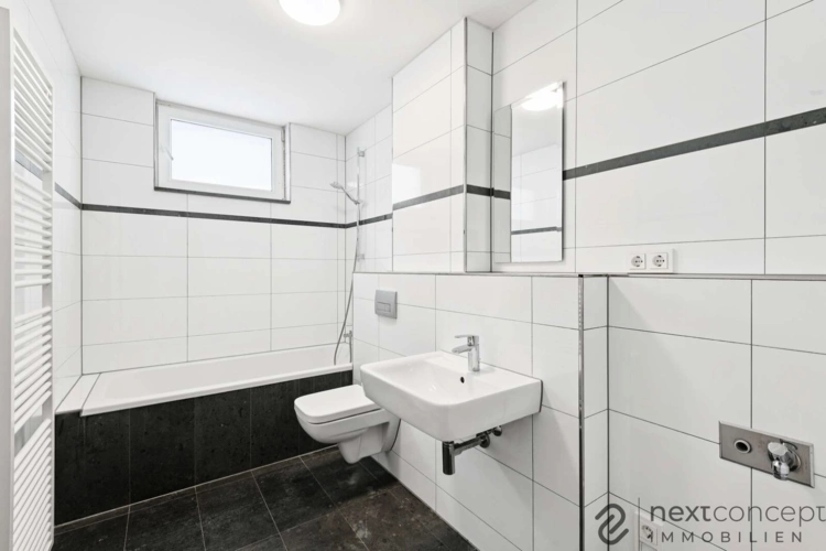 Badezimmer/ Beispielansicht von WE 09