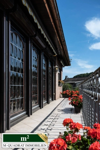 Balkon vor dem Essbereich