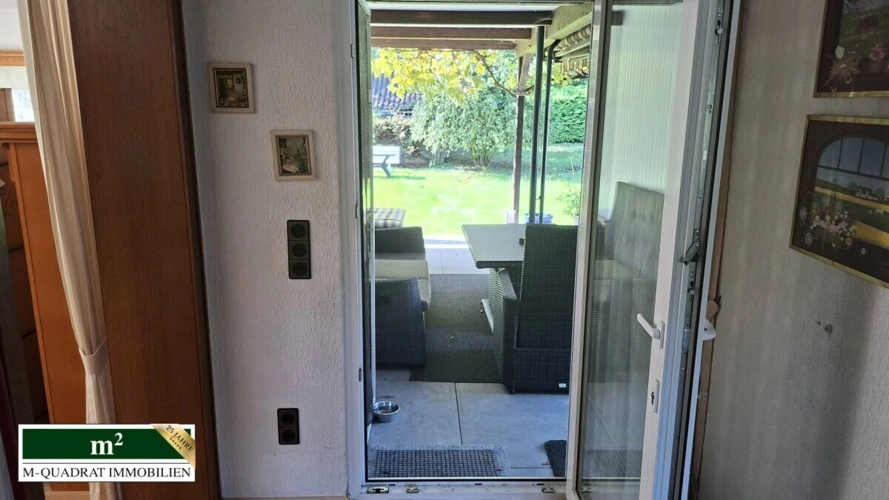 Zugang zur Terrasse
