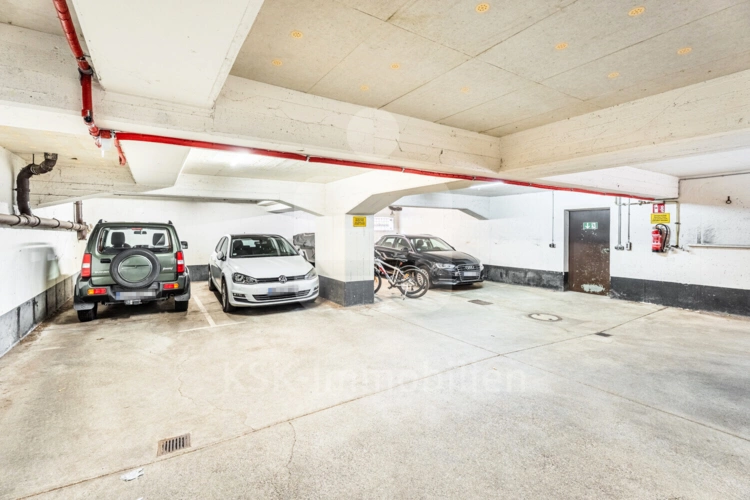 Kellergeschoss Tiefgarage