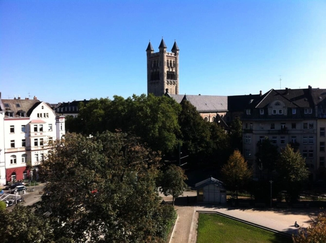 Blick auf den Fürstenplatz