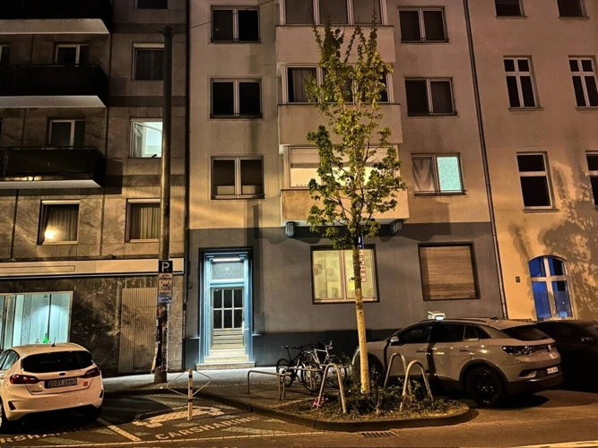 Ausansicht im Dunklem