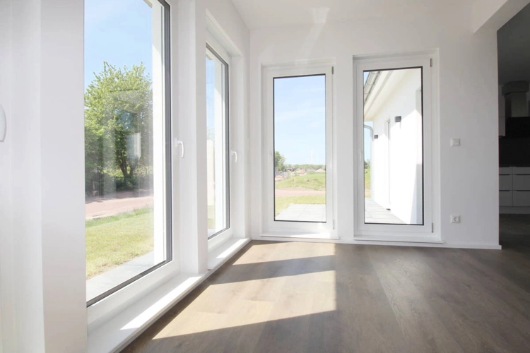 Terrassenblick vom Esszimmer