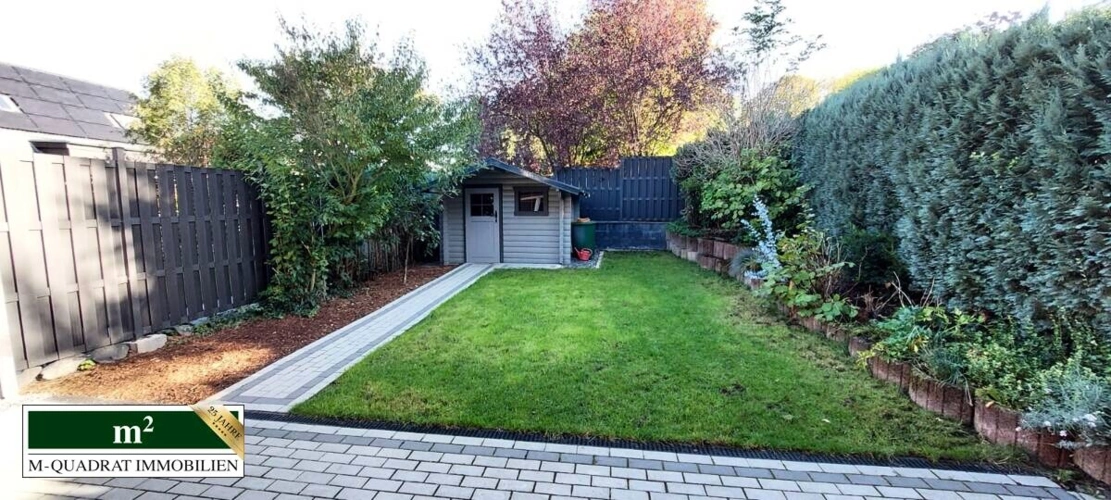 Terrasse Sicht Garten