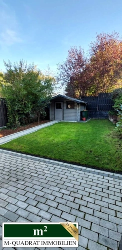Terrasse Sicht Garten