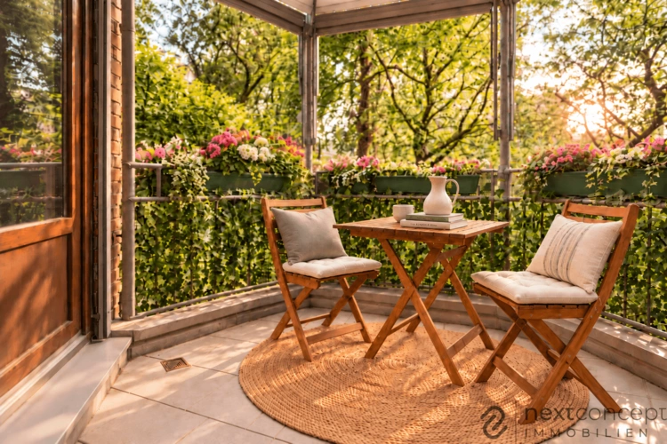 Balkon (KI-generiert)