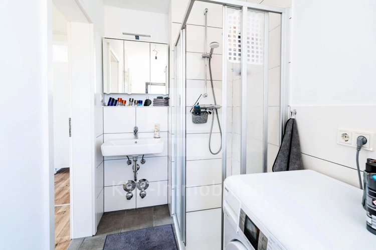 Badezimmer Wohnung Dachgeschoss