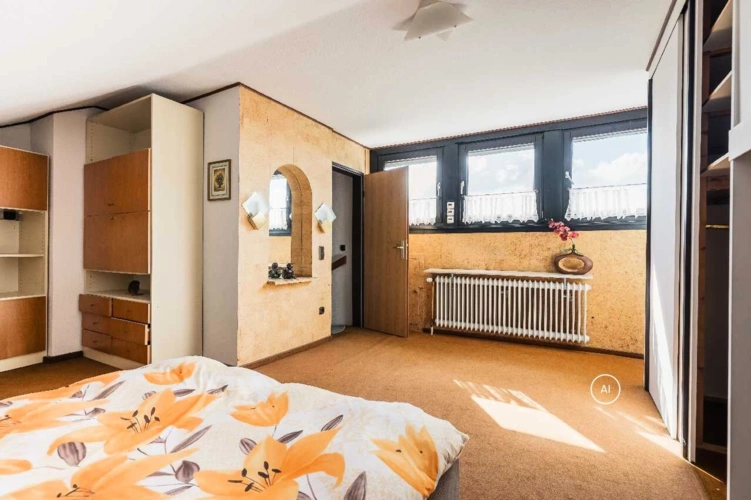 Ausgebautes Dachgeschoss