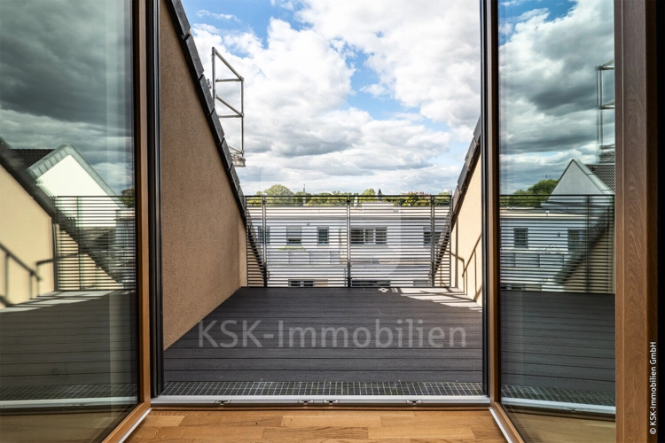 Austritt zum Balkon