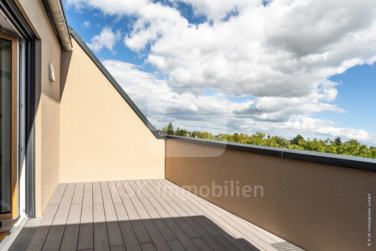 Ausblick von der Dachterrasse