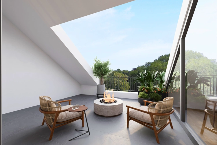 Dachterrasse