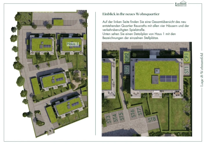 Lageplan Quartier Reusrath