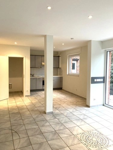 Blick auf EBK Einliegerwohnung