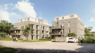 Lichtdurchflutete Erdgeschosswohnung mit großzügiger Terrasse