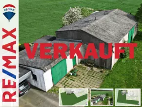 Geräumige Scheunen auf schönen Grund in ruhiger Wohnlage! Baugenehmigung vorhand...