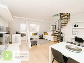 Stilvolle Maisonette-Wohnung mit Terrasse inklusiv Internet
Düsseldorf-Flingern,...