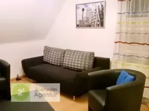 Möblierte 2-Zimmer-Wohnung für Wochenendheimfahrer,
Düsseldorf-Unterrath, Ahorna...